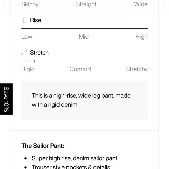 rollas sailor pant lyocell washed black sz 31 - Picture 4 of 6